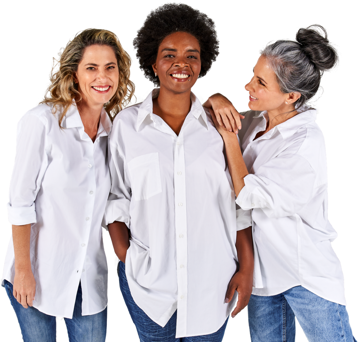 Women supporting each other in their menopause journey