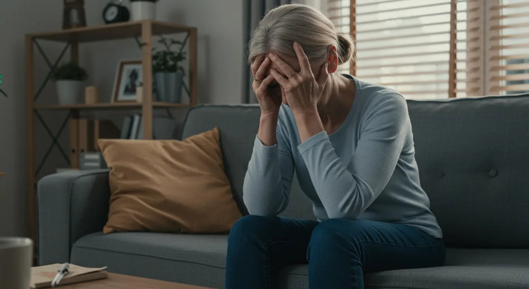 Memory loss in menopause may cause confusion and frustration, often linked to hormonal changes and mental fog.