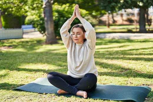 Yoga for menopause: relaxation and hot flushes relief