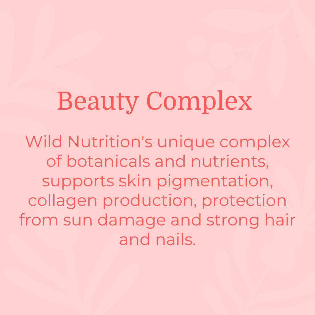 Wild Nutrition Skin Hair Nails Complex Food Supplement 60 Capsules