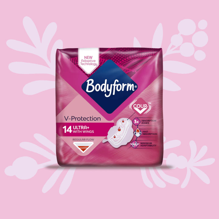 Bodyform Normal Ultra Towels with Wings 14 Pack