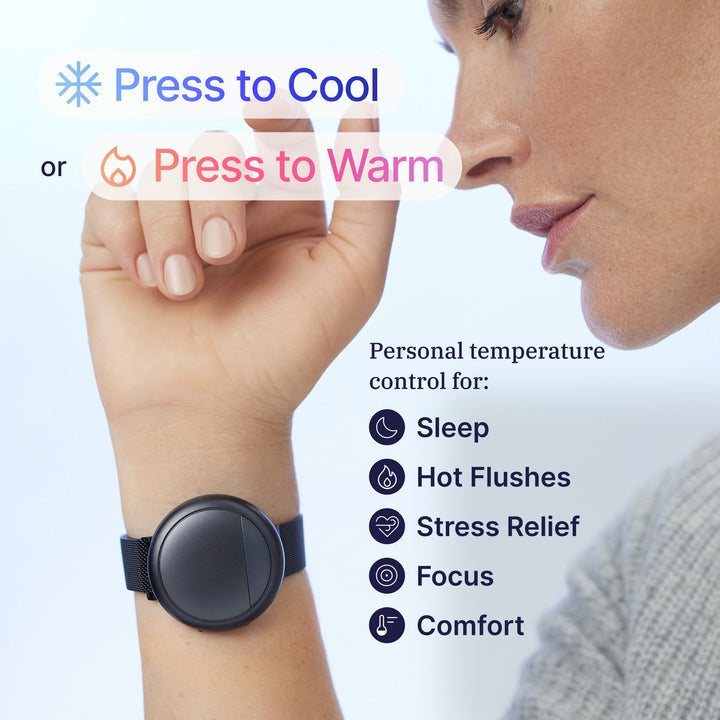 Issviva x Embr Wave® Smart Cooling & Warming Bracelet Black