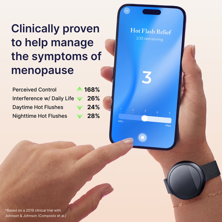 Issviva x Embr Wave® Smart Cooling & Warming Bracelet Black