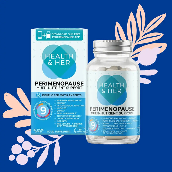 Health & Her Perimenopause Food Supplement 60 Capsules