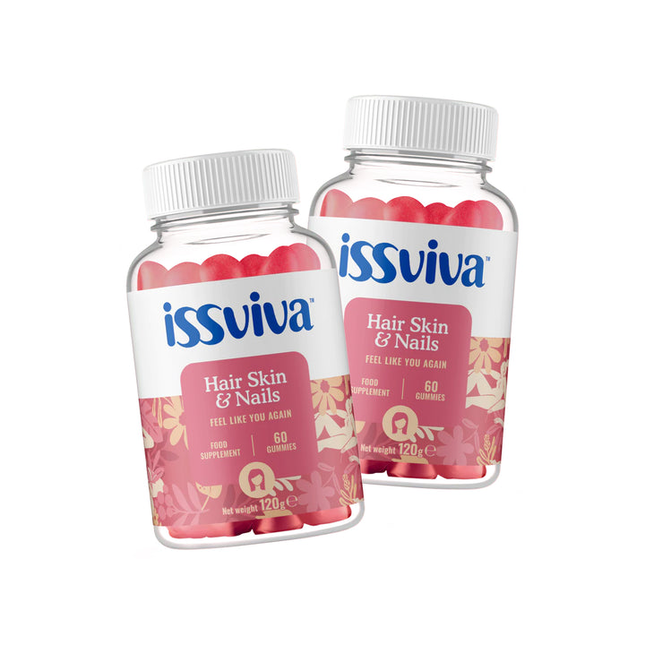 Issviva Hair Skin & Nails Food Supplement Twin Pack