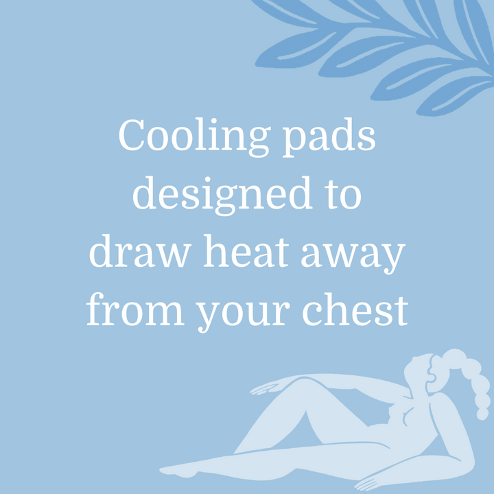 Issviva Cooling Bra Inserts 2 pads per pack