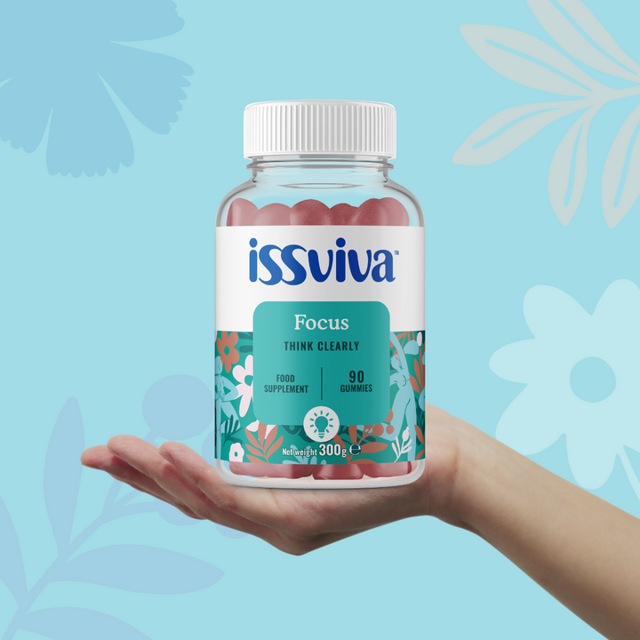 Issviva Focus Food Supplement 90 Gummies