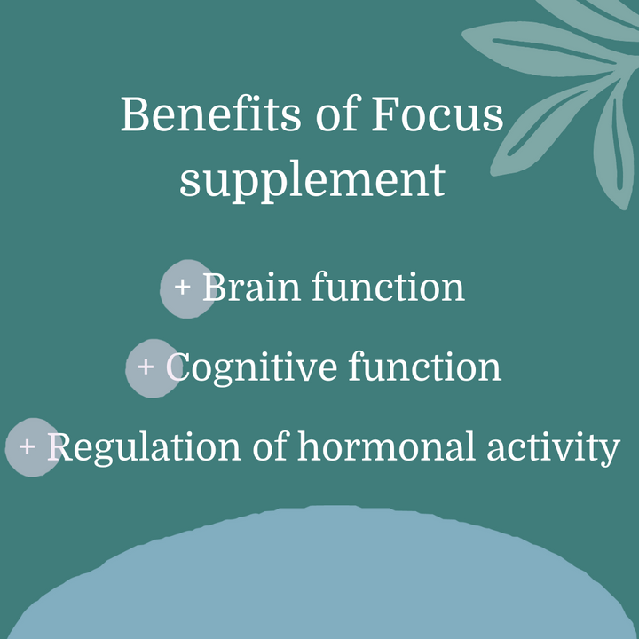 Issviva Focus Food Supplement 90 Gummies