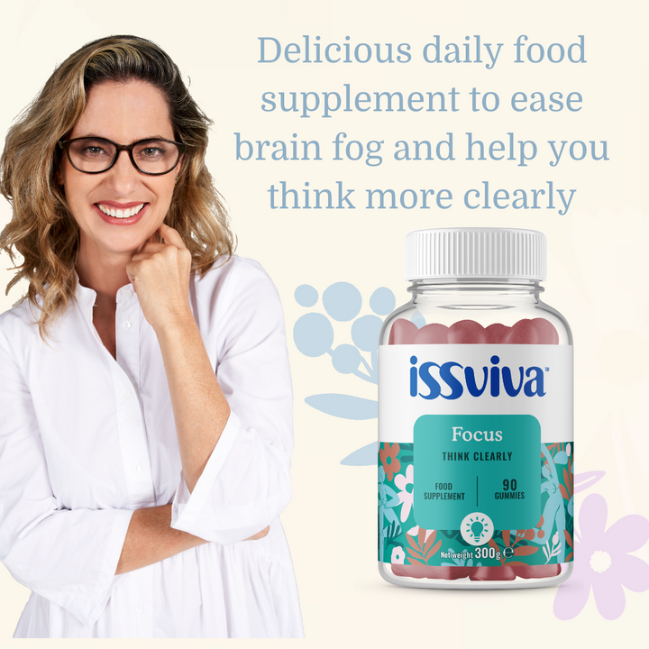 Issviva Focus Food Supplement 90 Gummies