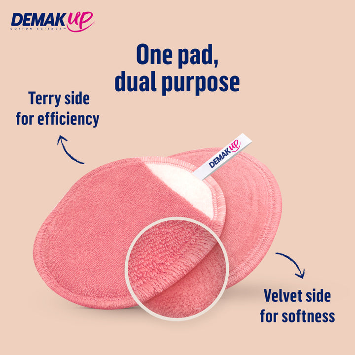 Demak'Up Wash and Reuse XL Cotton Pads