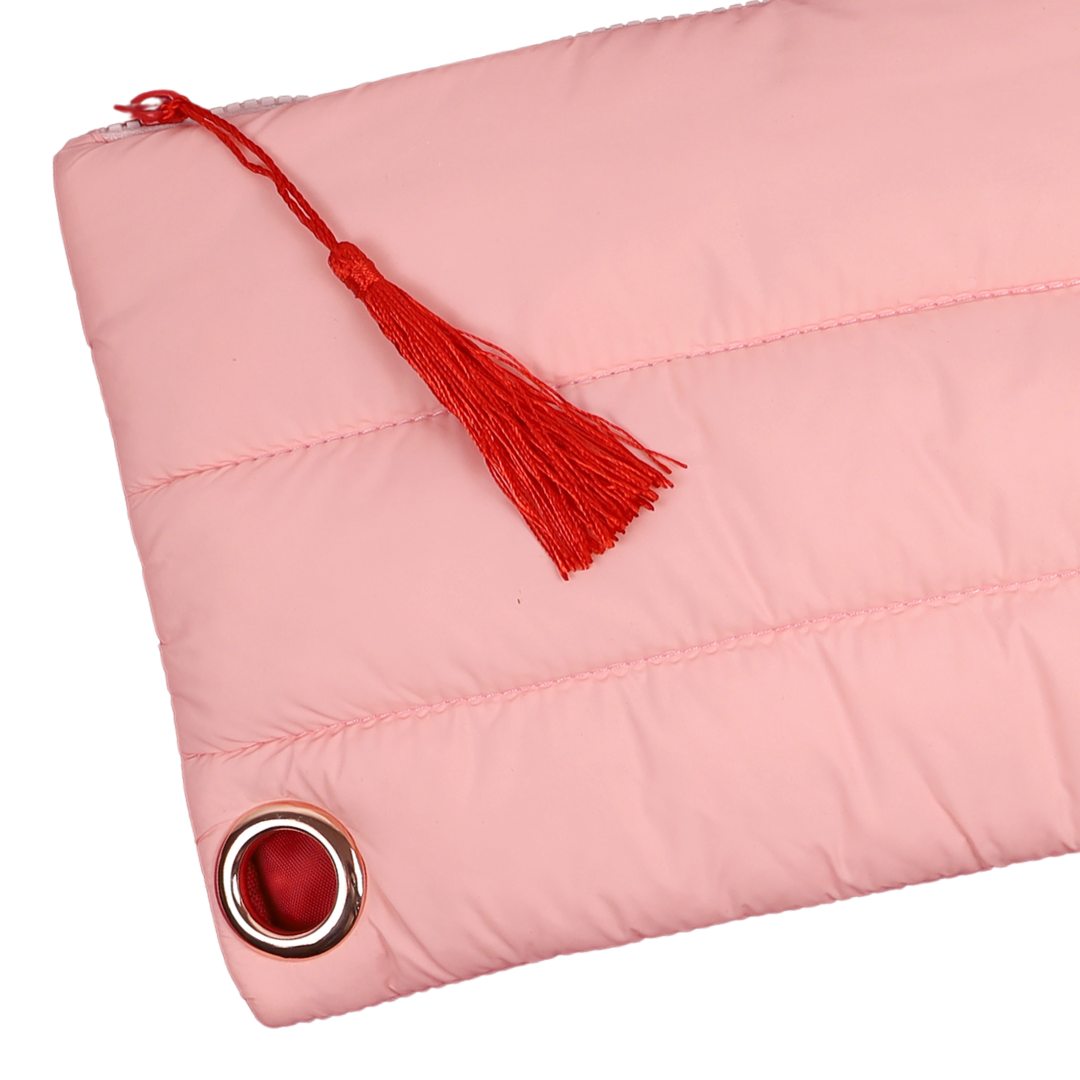 Free - Pink Puffer Travel Bag