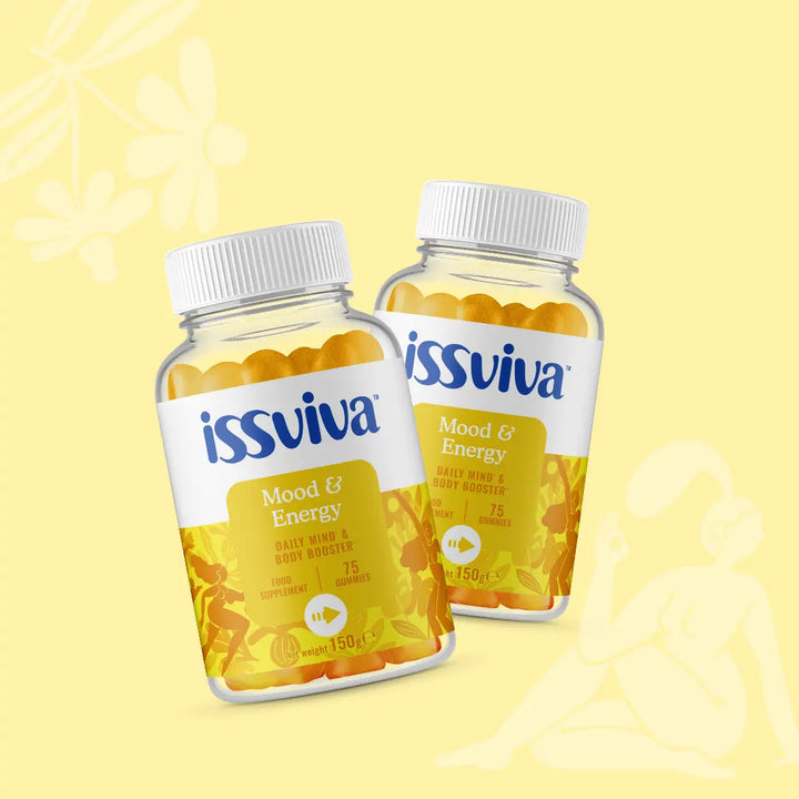 Issviva Mood & Energy Food Supplement Twin Pack