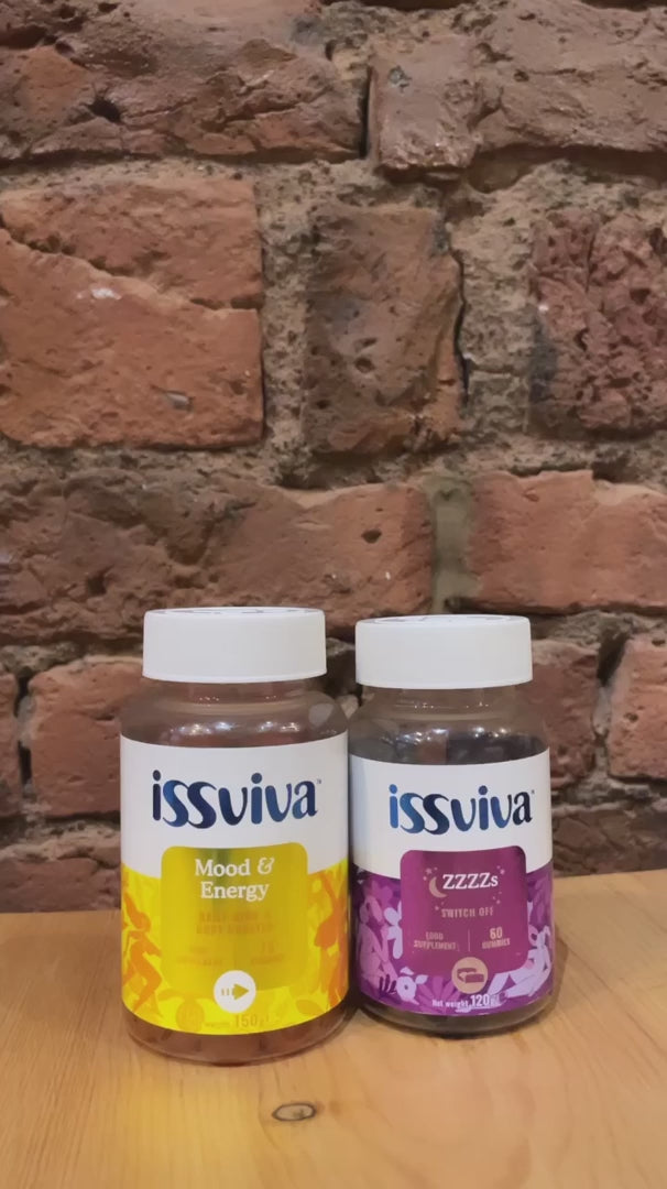 Issviva Mood & Energy Food Supplement Twin Pack