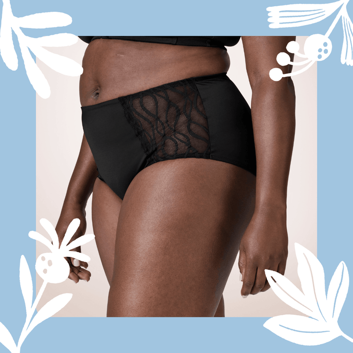 TENA Washable Underwear Black Classic Brief - Issviva™ UK