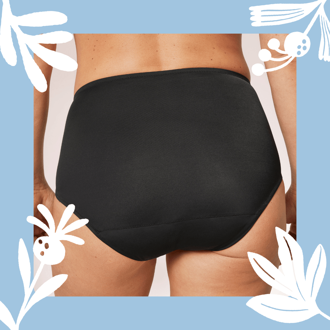 TENA Washable Underwear Black Classic Brief - Issviva™ UK